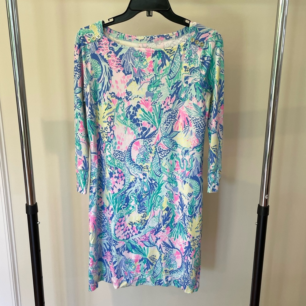 Lilly Pulitzer Mermaid Lagoon Casual Dress